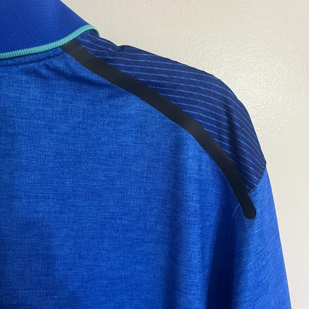 Nike Golf‎ Tour Performance Dri-FIT Polo Shirt Blue Stonewater Country Club XL